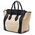 Céline Celine Beige Mini Bicolor Leder Luggage Tote - Ansicht 2
