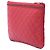 Clutch Chanel Red Medium Quilted Lambskin Chain Boy O Case Rosso - vista 2