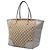 Borsa Tote Bree in tela GG beige e pelle Gucci - vista 2