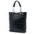 Tote Lady Dior Soft Cannage in vernice nera Dior Nero - vista 2