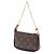 Louis Vuitton Marrone Monogram Mini Pochette Accessoires - vista 2