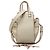 Borsa Hammock LOEWE bianca in pelle di vitello granulata mini Bianco
