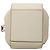 Borsa Hammock LOEWE bianca in pelle di vitello granulata mini Bianco - vista 3