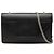 Borsa a tracolla Betty in pelle piccola nera Saint Laurent Nero