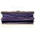 Borsa a tracolla Prada Purple Saffiano Trimmed City Calf Cahier Porpora - vista 3