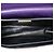 Borsa a tracolla Prada Purple Saffiano Trimmed City Calf Cahier Porpora - vista 4