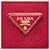Borsa Prada Red Bicolor Saffiano Lux - vista 5