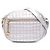 Céline Borsa a tracolla Celine Silver Small Quilted Calfskin C Charm Argento