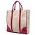Prada Beige Saffiano Trimmed Canvas Tote - Ansicht 2