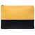 Céline Clutch Solo in pelle bicolore giallo Celine