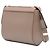 Givenchy Pandora Box Crossbody em couro de bezerro de grão médio marrom Taupe - vista 2