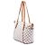 Louis Vuitton White Damier Azur Totally PM Bianco - vista 2