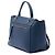 Belt Bag Céline Borsa Belt Celine blu in pelle di vitello granulata mini Blu scuro - vista 2