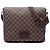 Louis Vuitton Marrone Damier Ebene Brooklyn MM