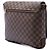 Louis Vuitton Marrone Damier Ebene Brooklyn MM - vista 2