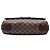 Louis Vuitton Marrone Damier Ebene Brooklyn MM - vista 3