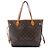 Louis Vuitton Marrone Monogram Neverfull MM