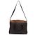 Borsa Michael Kors Aubrey Signature Large in pelle marrone Rosso