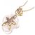Collana Christian Dior Rose Dior Pré Catelan Au750 Rosa - vista 4