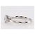 Autre Marque Pt900 Platin Diamantring Silber - Ansicht 4