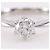 Autre Marque Pt900 Platin Diamantring Silber - Ansicht 5