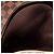 Borsa a tracolla Louis Vuitton Naviglio in tela Damier Marrone - vista 9