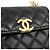 Chanel AP2944 Clutch con catena in agnello Nero - vista 4