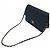 Chanel Vintage Classic gesteppte Lammfell Schultertasche und Umhängetasche mit Einzelflip Schwarz - Ansicht 8