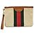 Gucci Vintage Canvas Clutch Braun