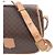 Céline Borsa a tracolla e borsa crossbody in tela Macadam Marrone - vista 14