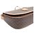 Céline Borsa a tracolla e borsa crossbody in tela Macadam Marrone - vista 16
