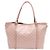 Gucci Borsa a tracolla shopper Supreme in tela Rosa - vista 11