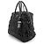 Prada Borsa a Spalla e Borsa Tote Napa Gaufre Nero - vista 4