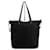 Prada Borsa a Spalla in Nylon e Borsa Shopper Nero - vista 2