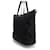 Prada Borsa a Spalla in Nylon e Borsa Shopper Nero - vista 3