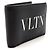 Valentino Logo Slim Wallet Black - view 11