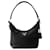 Prada Borsa Hobo a tracolla nera Nero
