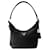 Prada Borsa Hobo a tracolla nera Nero - vista 2