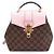 Louis Vuitton Clapton Damenrucksack aus Damier Ebene Canvas Pink