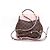 Louis Vuitton Clapton Damenrucksack aus Damier Ebene Canvas Pink - Ansicht 3