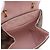 Louis Vuitton Clapton Damenrucksack aus Damier Ebene Canvas Pink - Ansicht 8