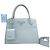 Prada Piccola borsa tote e a tracolla in pelle Saffiano monocromatica Sky Blue
