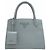 Prada Piccola borsa tote e a tracolla in pelle Saffiano monocromatica Sky Blue - vista 12