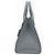 Prada Piccola borsa tote e a tracolla in pelle Saffiano monocromatica Sky Blue - vista 3