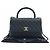 Chanel Borsa Tote Coco Handle Medium Caviar Skin Top Handle Nera Nero - vista 11