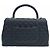 Chanel Borsa Tote Coco Handle Medium Caviar Skin Top Handle Nera Nero - vista 15