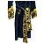 Versace Bademantel Love Baroque für Herren Blau - Ansicht 7
