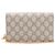 Gucci Mini borsa a tracolla con catena GG Supreme Canvas Cherry Marrone - vista 11