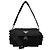 Prada Medium Nylon Schultertasche Schwarz