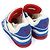 Louis Vuitton Sneakers LV Trainer da uomo Bianco Blu Rosso - vista 5